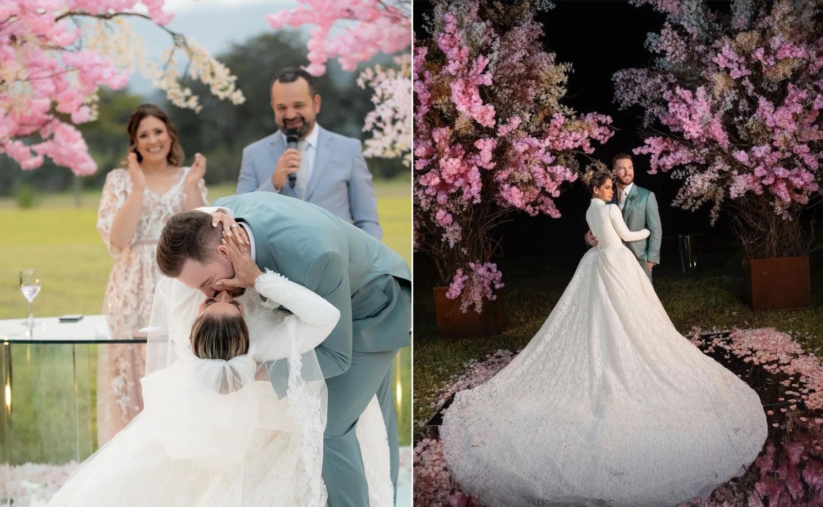 Ma Ra Cardi Mostra Fotos E V Deo De Casamento Secreto Com Thiago Nigro